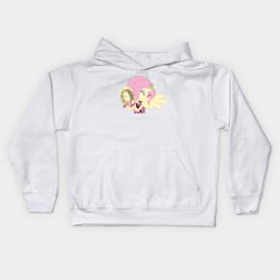 Shake Your Tail Fluttershy 2 Kids Hoodie